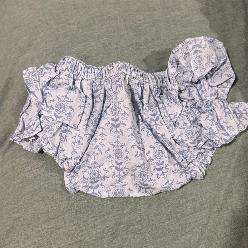 Kate Quinn Blue Floral Bloomers